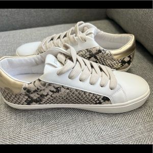 Faux Snake Skin Sneaker-Steven Madden &The Sister Studio Collection (never worn)
